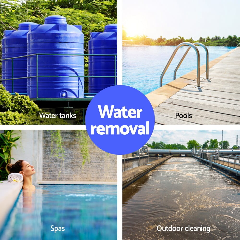 Giantz Tools > Pumps > Sewage Pumps Giantz Garden Submersible Pump 550W Dirty Water Bore Tank Well Steel Sewerage
