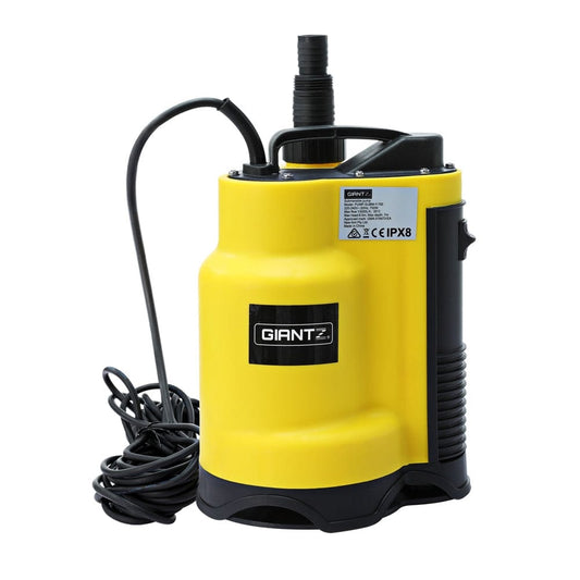 Giantz Tools > Pumps > Sewage Pumps Giantz Garden Water Submersible Pump 400W Dirty Bore Sewerage Tank Well Steel