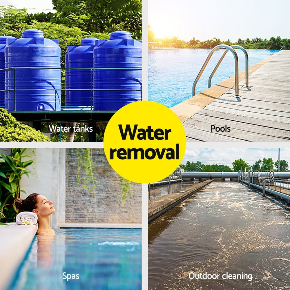 Giantz Tools > Pumps > Sewage Pumps Giantz Garden Water Submersible Pump 400W Dirty Bore Sewerage Tank Well Steel
