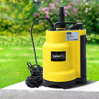 Giantz Tools > Pumps > Sewage Pumps Giantz Garden Water Submersible Pump 400W Dirty Bore Sewerage Tank Well Steel