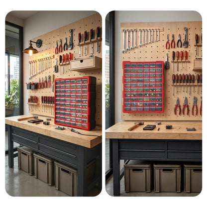 Giantz Tools > Tools Storage > Tool Boxes Giantz 60-Drawer Tool Storage Cabinet, Anti-Drop Hardware Organizer Storage Box
