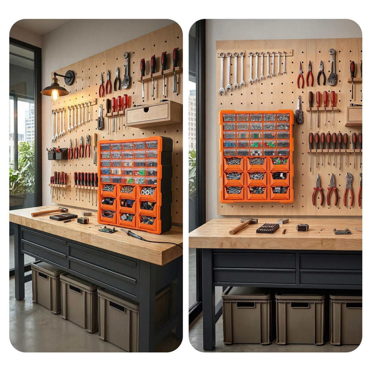Giantz Tools > Tools Storage > Tool Boxes Giantz Tool Organizer 39-Drawer Hardware Cabinet Screw Storage Box Anti-Drop