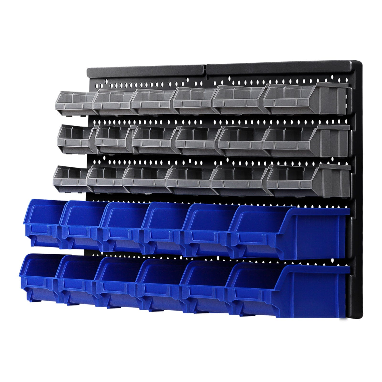 Giantz Tools > Tools Storage > Wall Storage Racks Giantz 30 Storage Bin Rack Wall Mounted