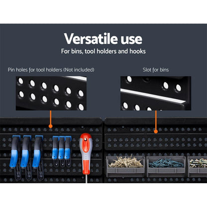 Giantz Tools > Tools Storage > Wall Storage Racks Giantz 30 Storage Bin Rack Wall Mounted