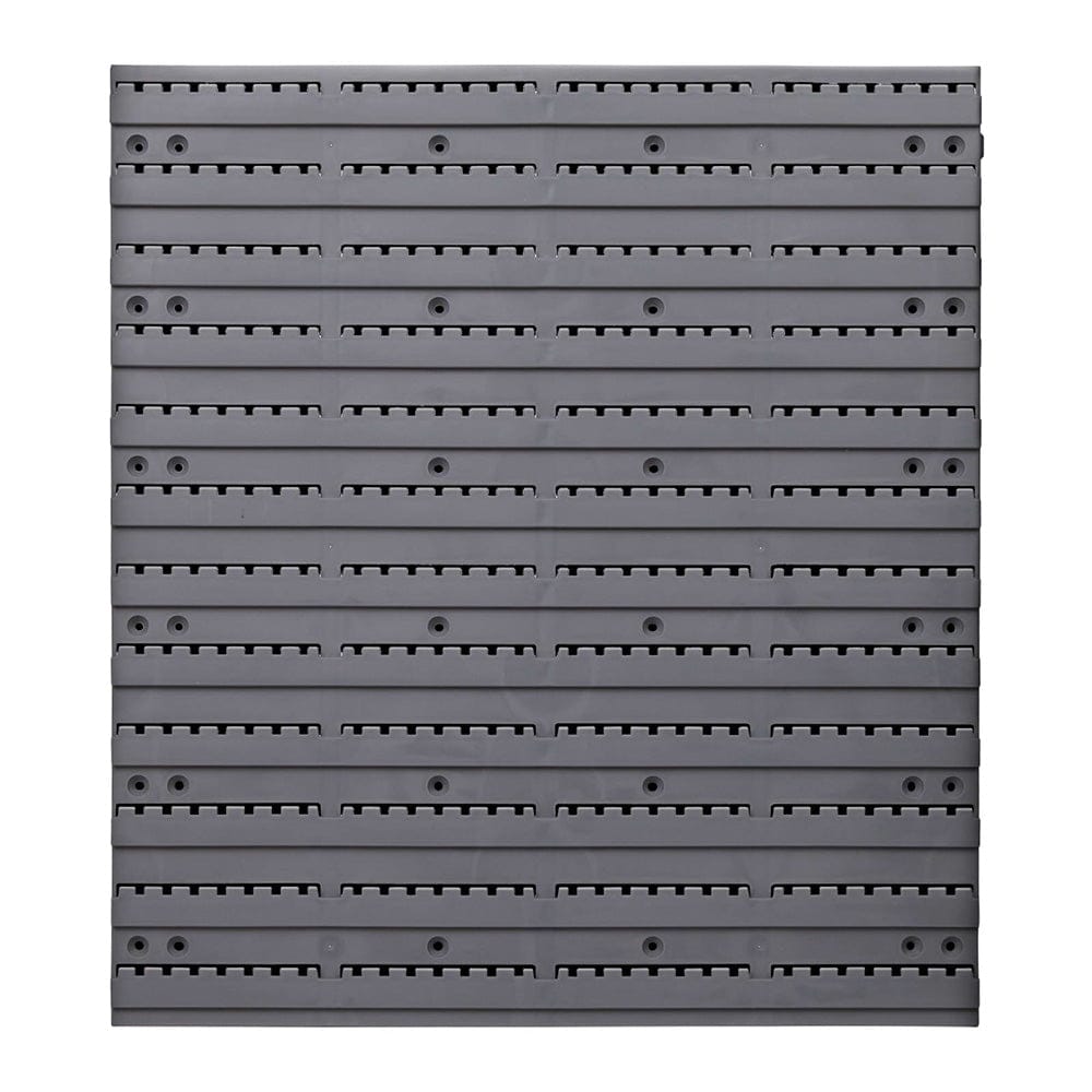 Giantz Tools > Tools Storage > Wall Storage Racks Giantz 48 Storage Bin Rack Wall Mounted Steel Board