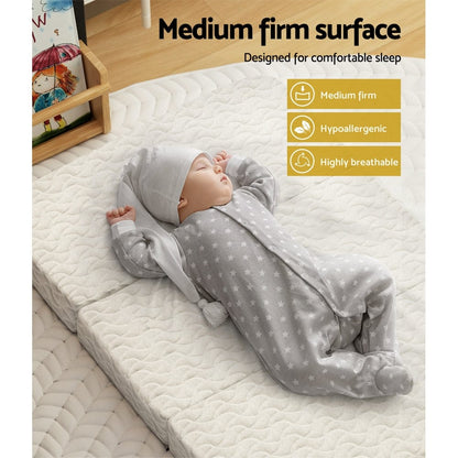 Giselle Baby & Kids > Baby & Kids Others > Baby & Toddler Clothing Giselle Bedding Foldable Mattress Folding Foam Cot Bed Cool Gel