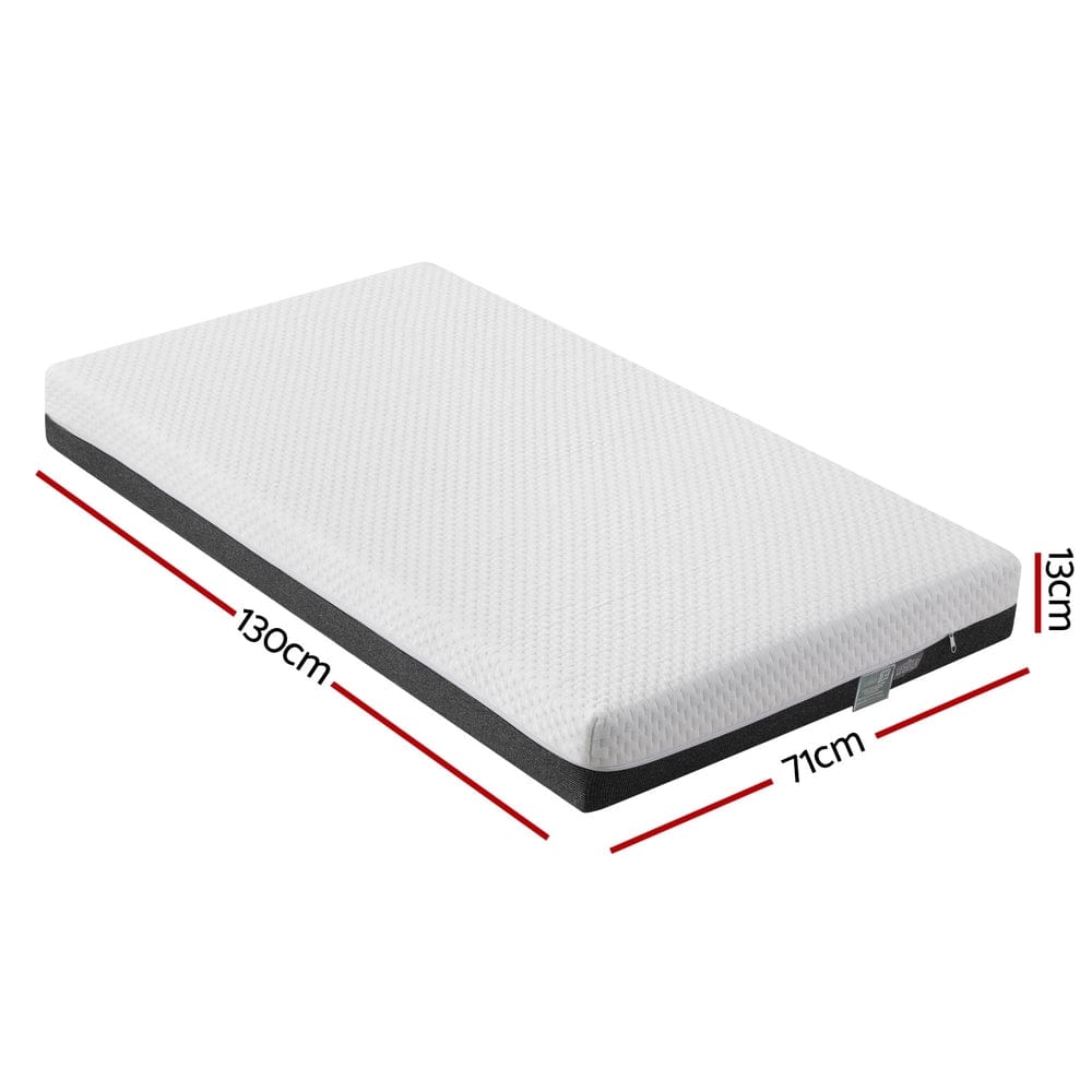 Giselle Baby & Kids > Kid's Furniture > Kid's Beds & Bed Frames 13cm Giselle Baby Cot Mattress Gel Foam
