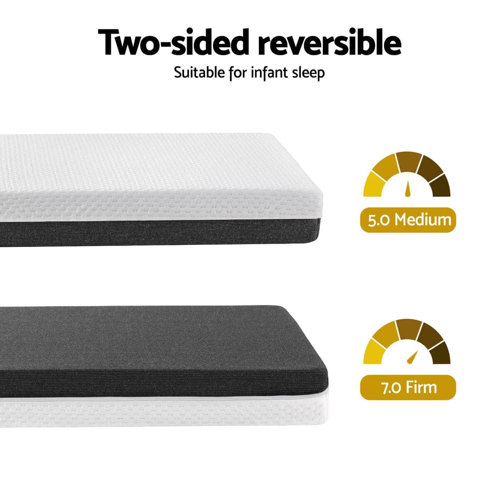 Giselle Baby & Kids > Kid's Furniture > Kid's Beds & Bed Frames 13cm Giselle Baby Cot Mattress Gel Foam