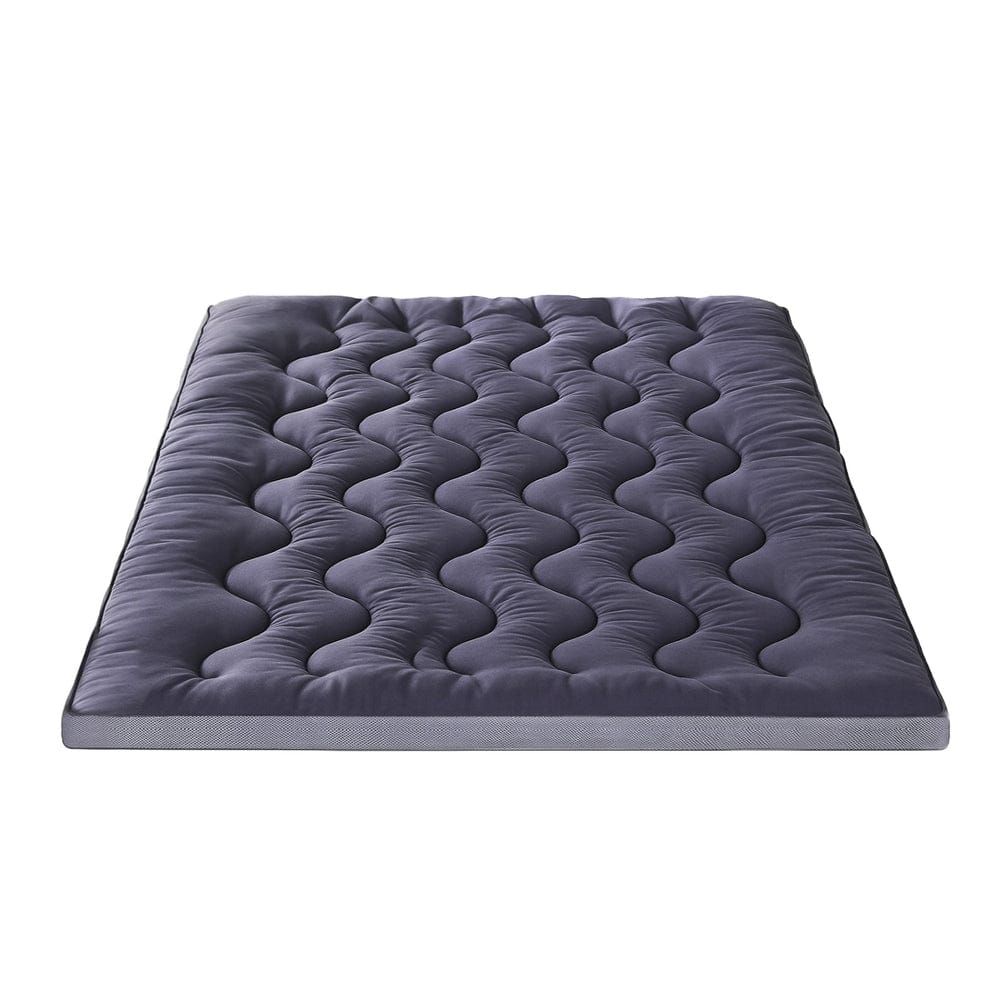 Giselle Furniture > Mattresses > Mattress Toppers Giselle 5cm Mattress Topper Pillowtop toppers Bamboo Charcoal Double