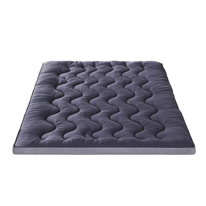 Giselle Furniture > Mattresses > Mattress Toppers Giselle 5cm Mattress Topper Pillowtop toppers Bamboo Charcoal Double