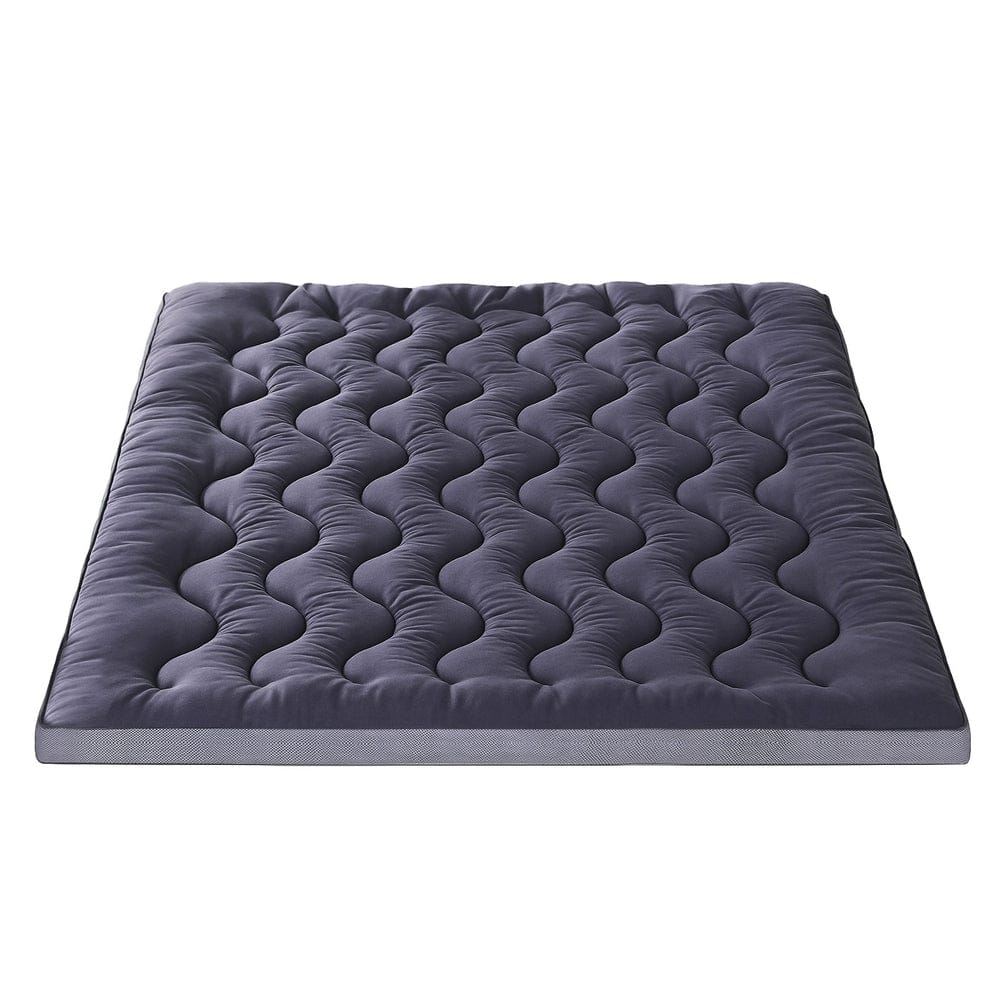 Giselle Furniture > Mattresses > Mattress Toppers Giselle 5cm Mattress Topper Pillowtop toppers Bamboo Charcoal King