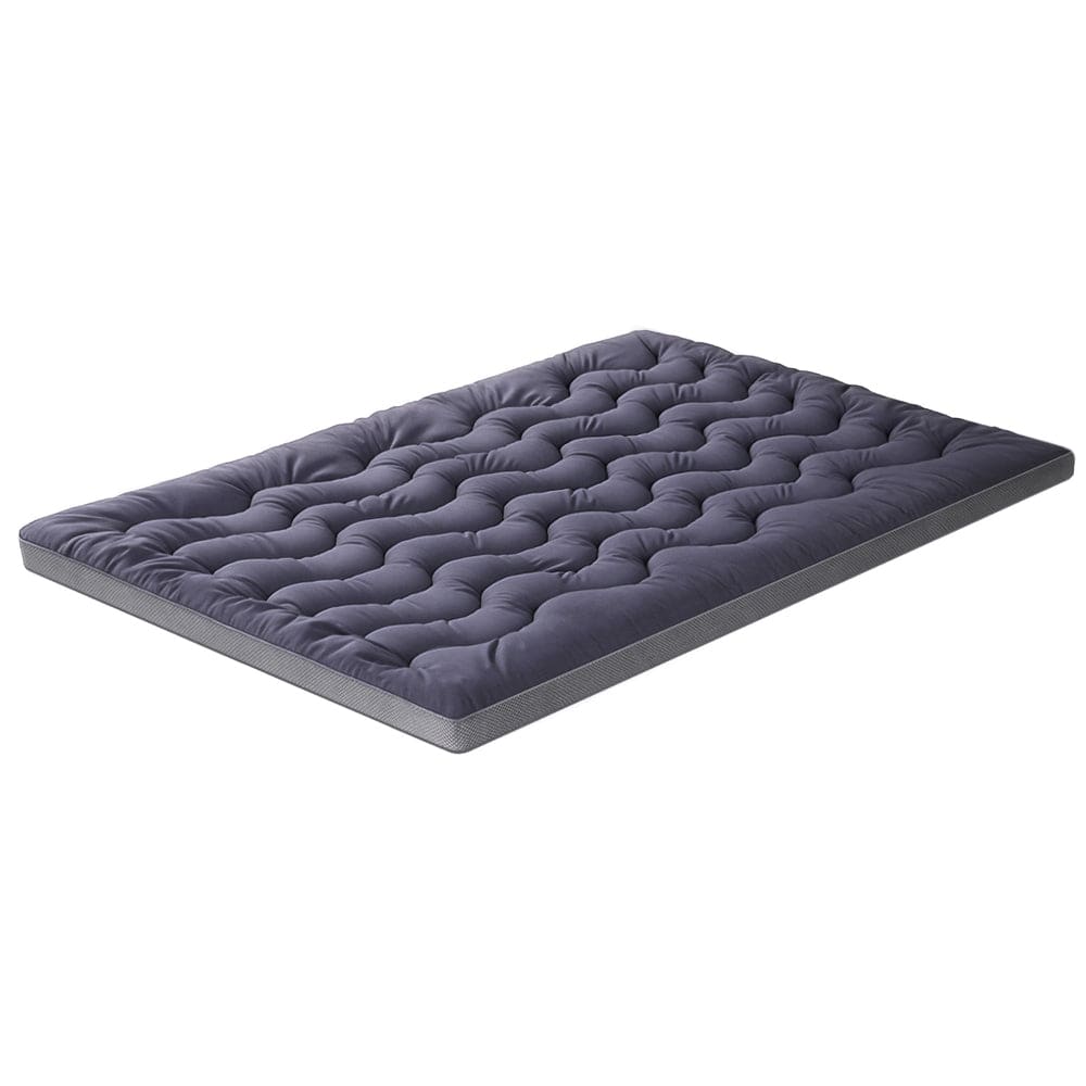 Giselle Furniture > Mattresses > Mattress Toppers Giselle 5cm Mattress Topper Pillowtop toppers Bamboo Charcoal Queen