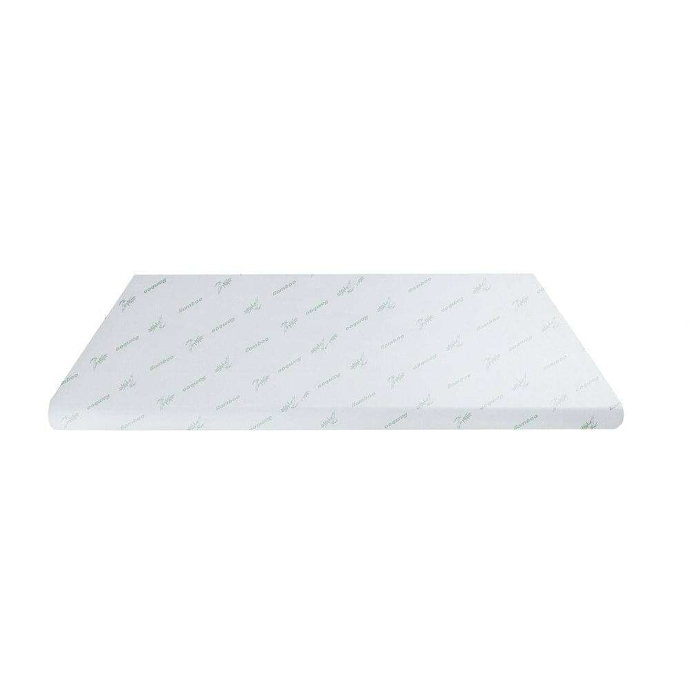 Giselle Furniture > Mattresses > Mattress Toppers Giselle 8cm Memory Foam Mattress Topper Gel Egg Crate Foam Bamboo Single