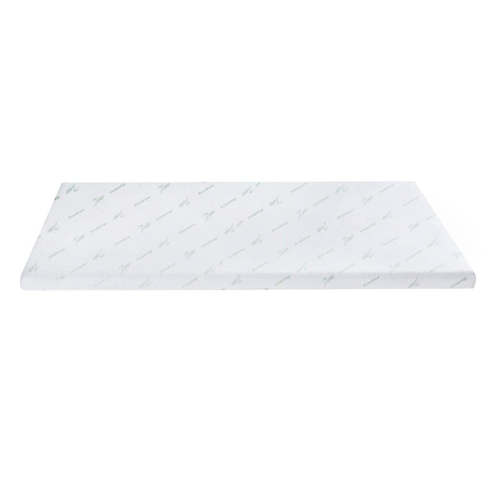 Giselle Furniture > Mattresses > Mattress Toppers Giselle 8cm Memory Foam Mattress Topper Lavender Infused Bamboo Cover 7-Zone King Single