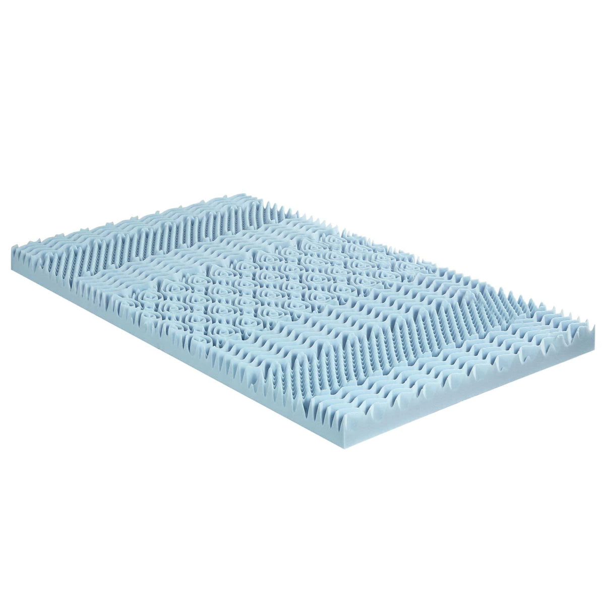 Giselle Furniture > Mattresses > Mattress Toppers Giselle Bedding 5cm Memory Foam Mattress Topper 7-Zone King Single