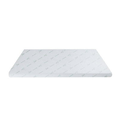 Giselle Furniture > Mattresses > Mattress Toppers Giselle Bedding 8cm Memory Foam Mattress Topper 7-Zone Graphite Single