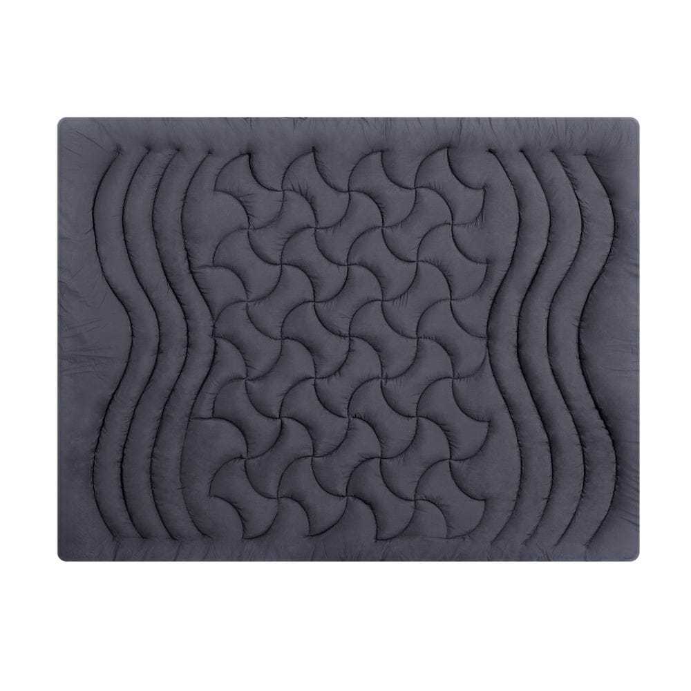 Giselle Furniture > Mattresses > Mattress Toppers Giselle Bedding Mattress Topper Pillowtop 3-Zone King