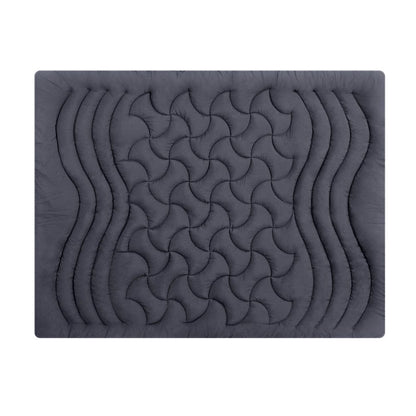 Giselle Furniture > Mattresses > Mattress Toppers Giselle Bedding Mattress Topper Pillowtop 3-Zone King