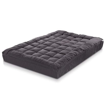 Giselle Furniture > Mattresses > Mattress Toppers Giselle Bedding Mattress Topper Pillowtop Bamboo Charcoal Double