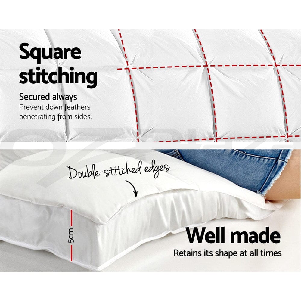 Giselle Furniture > Mattresses > Mattress Toppers Giselle Bedding Mattress Topper Pillowtop Bamboo King