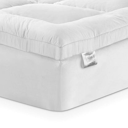 Giselle Furniture > Mattresses > Mattress Toppers Giselle Bedding Mattress Topper Pillowtop Bamboo Single