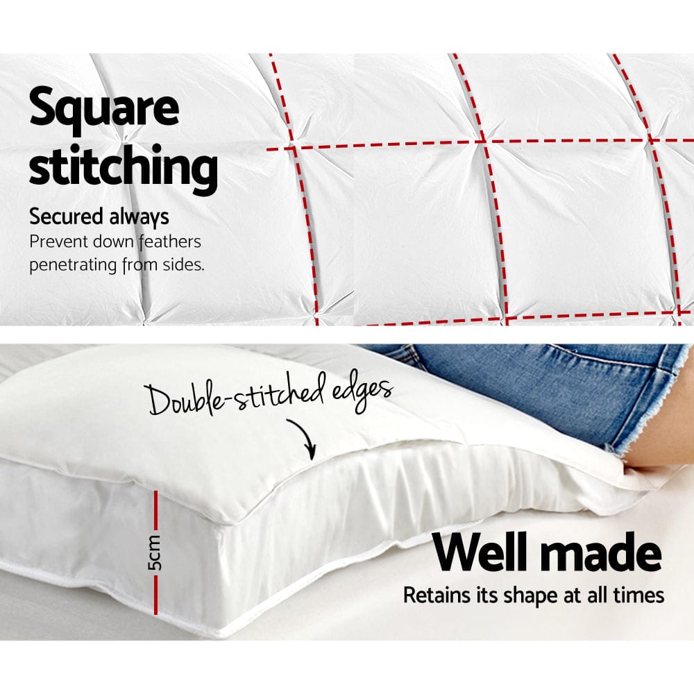 Giselle Furniture > Mattresses > Mattress Toppers Giselle Bedding Mattress Topper Pillowtop Protector Pad King