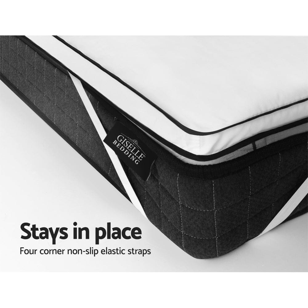 Giselle Furniture > Mattresses > Mattress Toppers Giselle Bedding Mattress Topper Pillowtop - Queen