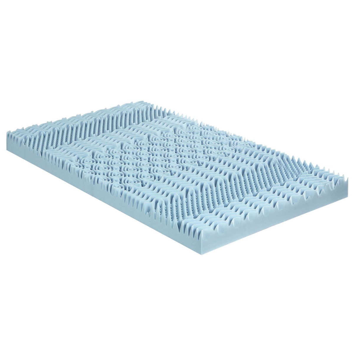 Giselle Furniture > Mattresses > Mattress Toppers Giselle Bedding Memory Foam Mattress Topper 7-Zone 8cm Single