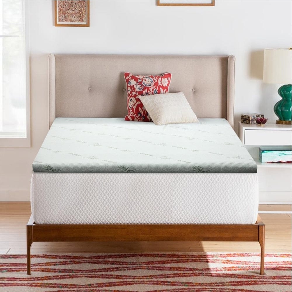 Giselle Furniture > Mattresses > Mattress Toppers Giselle Bedding Memory Foam Mattress Topper Cool Gel 5cm Single