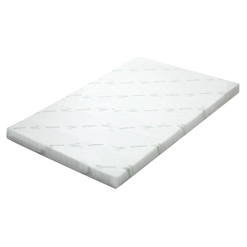 Giselle Furniture > Mattresses > Mattress Toppers Giselle Bedding Memory Foam Mattress Topper Cool Gel 8cm Single