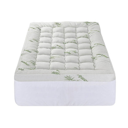Giselle Furniture > Mattresses > Mattress Toppers Giselle Mattress Topper 11cm Pillowtop toppers Bamboo King Single