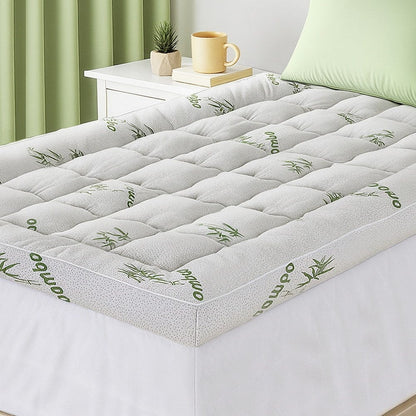 Giselle Furniture > Mattresses > Mattress Toppers Giselle Mattress Topper 11cm Pillowtop toppers Bamboo King Single