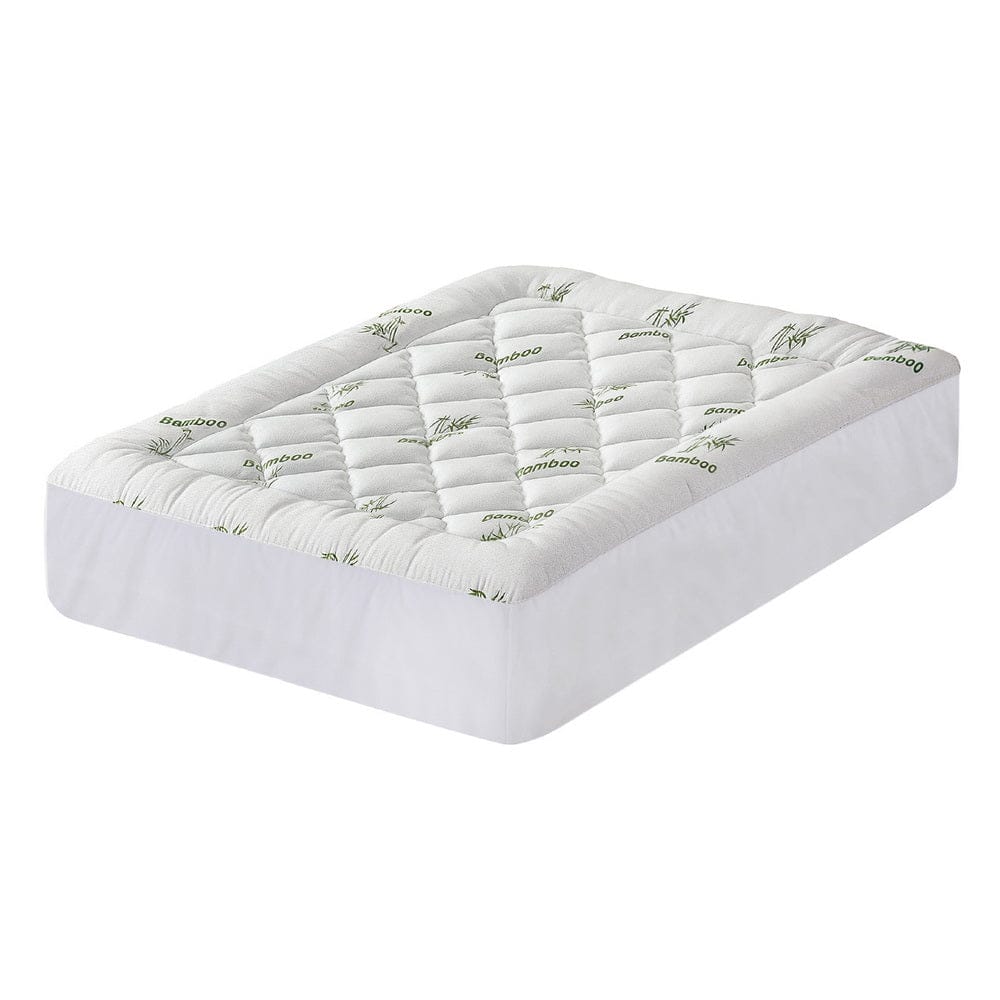 Giselle Furniture > Mattresses > Mattress Toppers Giselle Mattress Topper 5cm Pillowtop toppers Bamboo Double