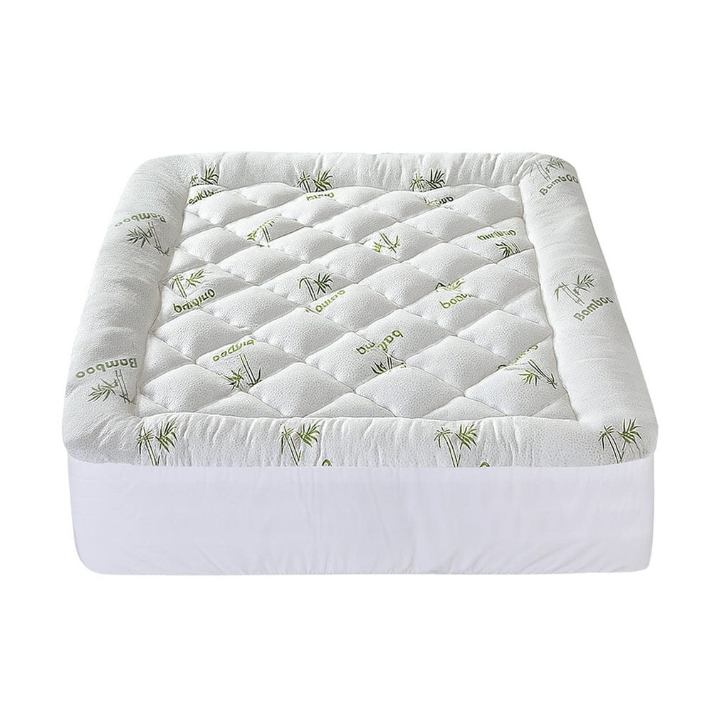 Giselle Furniture > Mattresses > Mattress Toppers Giselle Mattress Topper 5cm Pillowtop toppers Bamboo Double