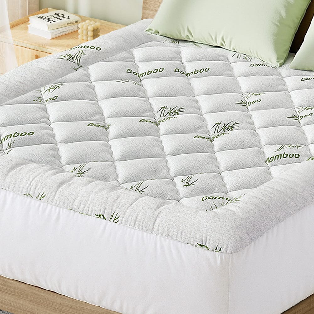 Giselle Furniture > Mattresses > Mattress Toppers Giselle Mattress Topper 5cm Pillowtop toppers Bamboo King