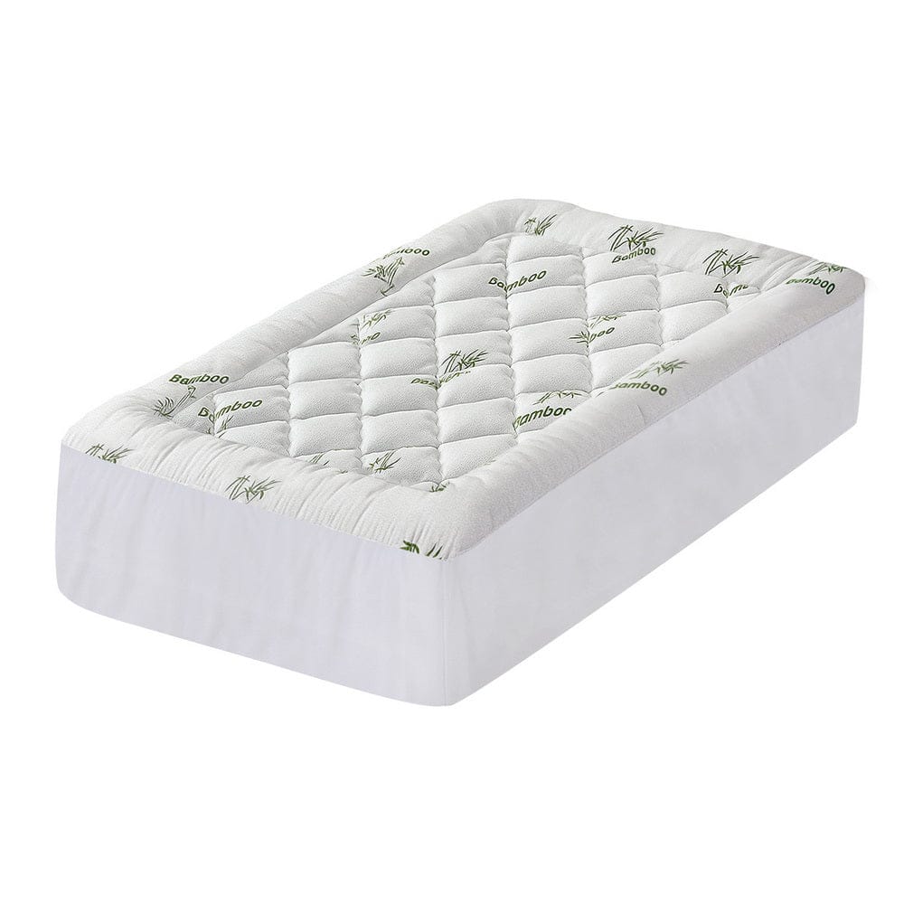 Giselle Furniture > Mattresses > Mattress Toppers Giselle Mattress Topper 5cm Pillowtop toppers Bamboo King Single