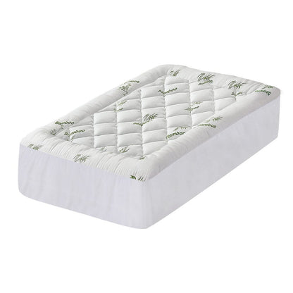 Giselle Furniture > Mattresses > Mattress Toppers Giselle Mattress Topper 5cm Pillowtop toppers Bamboo King Single