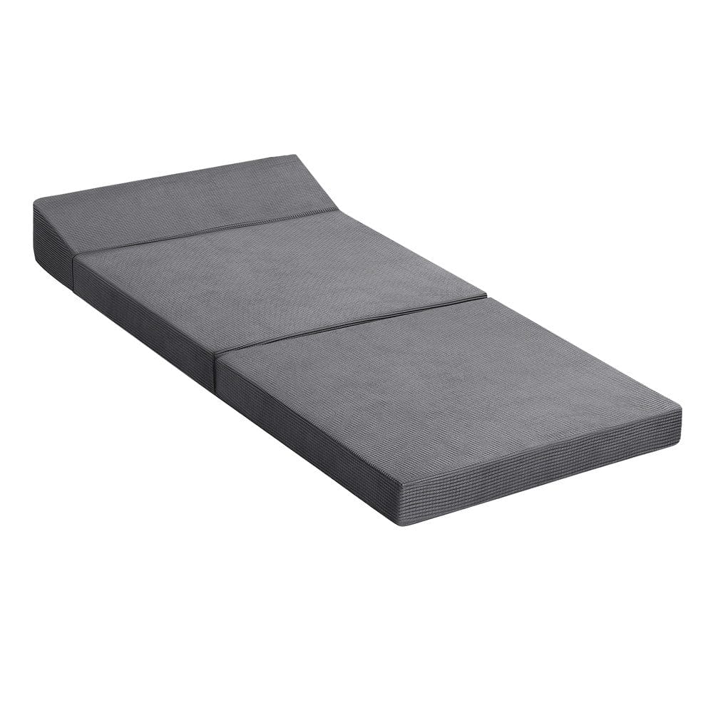 Giselle Furniture > Mattresses > Single Mattress Giselle Foldable Mattress Folding Sofa Bed Trifold Sleeping Camping Cushion Mat
