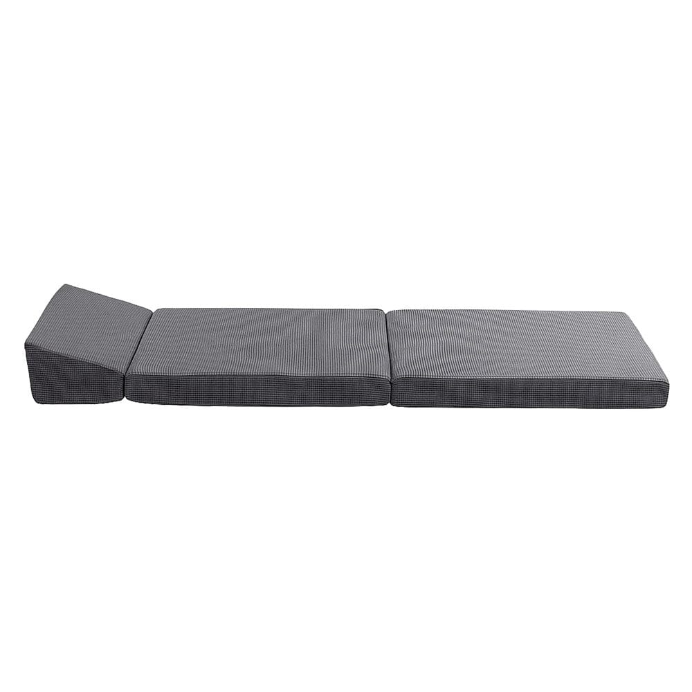 Giselle Furniture > Mattresses > Single Mattress Giselle Foldable Mattress Folding Sofa Bed Trifold Sleeping Camping Cushion Mat