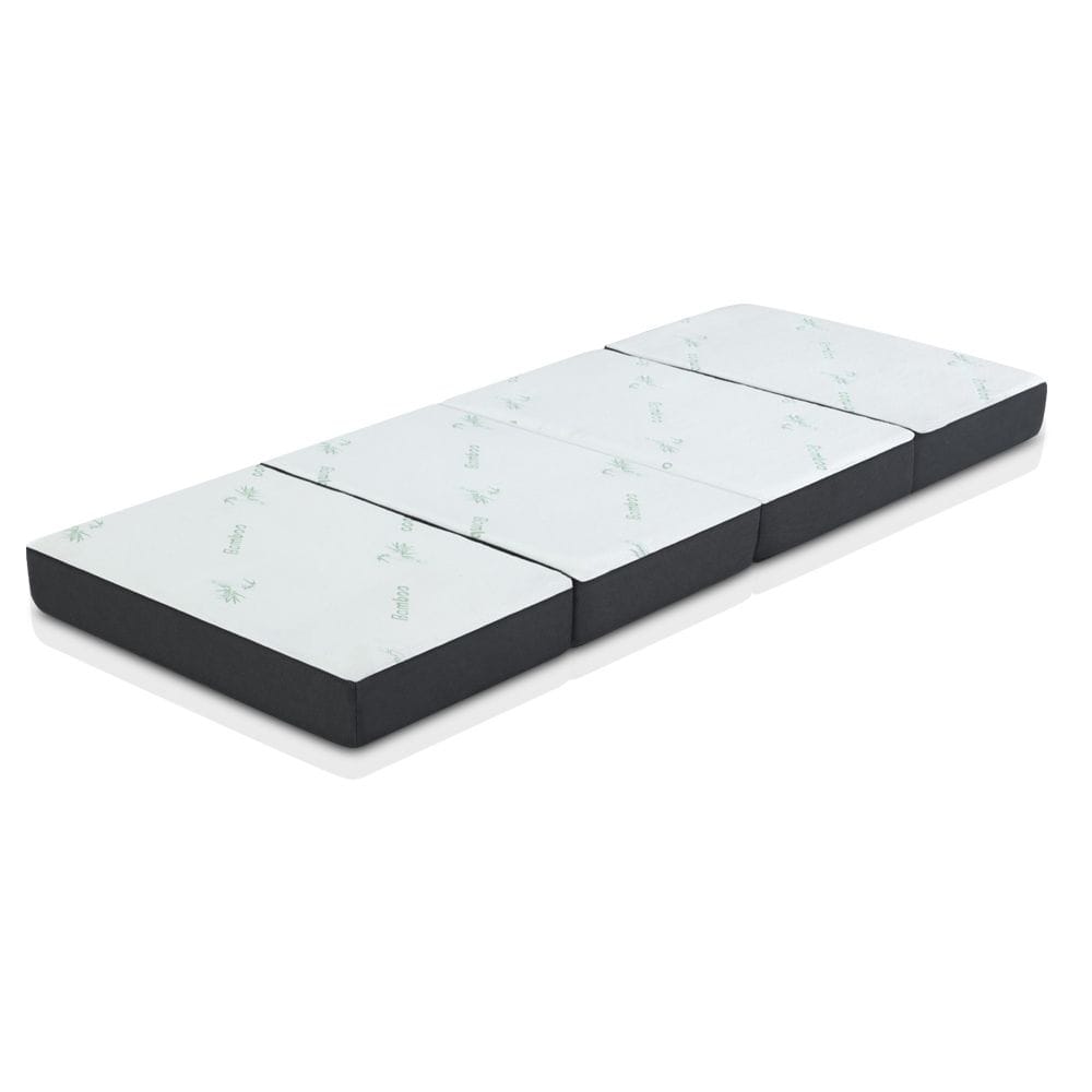 Giselle Furniture > Sofas > Sofas & Sofa Beds Giselle Bedding Foldable Mattress Folding Foam Sofa Bed Mat Bamboo