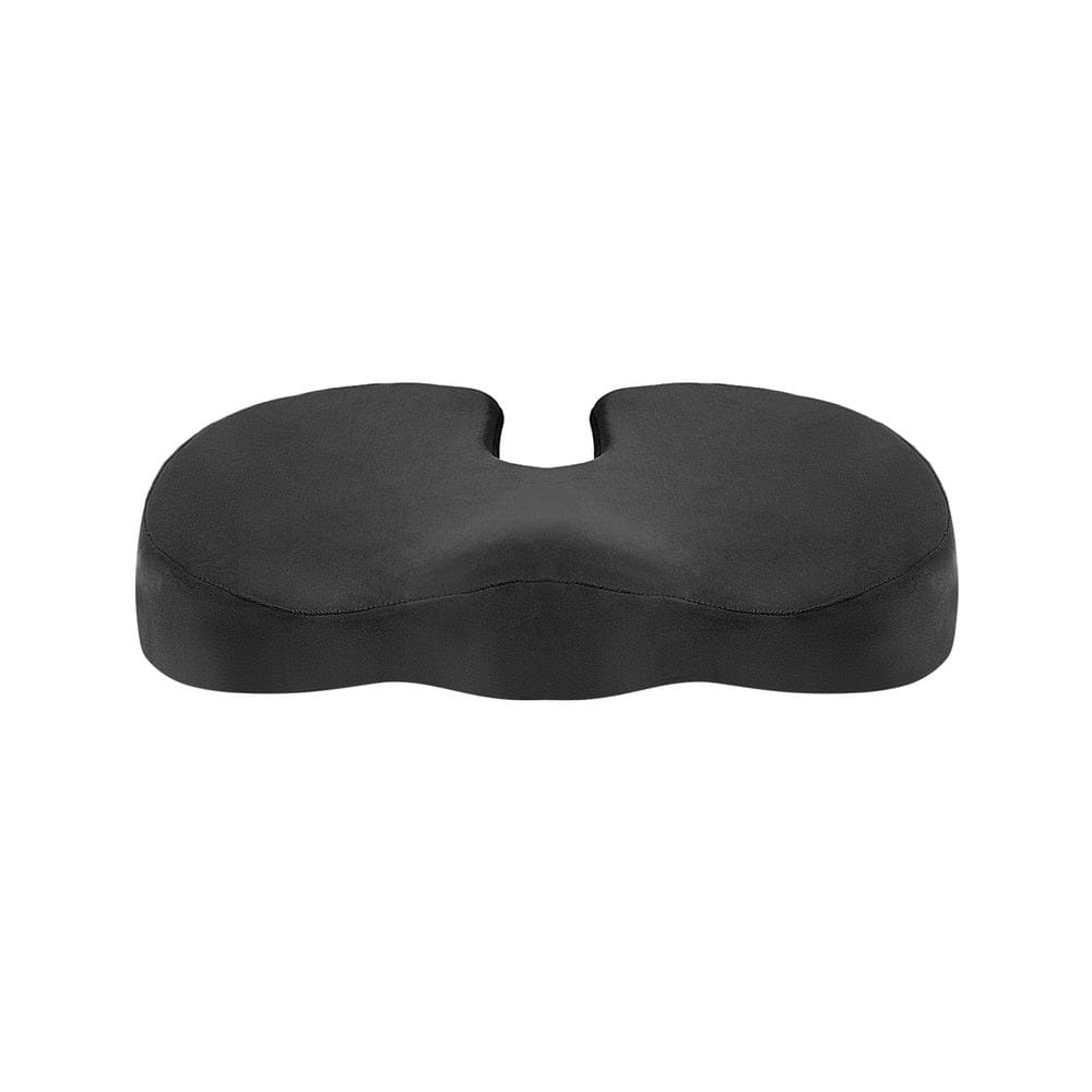 Giselle Health & Beauty > Personal Care > Back Care Giselle Bedding Seat Cushion Memory Foam Pillow Back Pain Relief Chair Pad Black