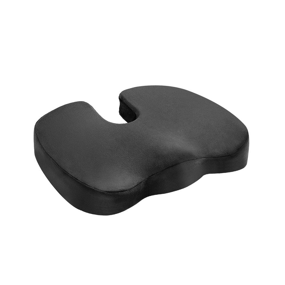 Giselle Health & Beauty > Personal Care > Back Care Giselle Bedding Seat Cushion Memory Foam Pillow Back Pain Relief Chair Pad Black