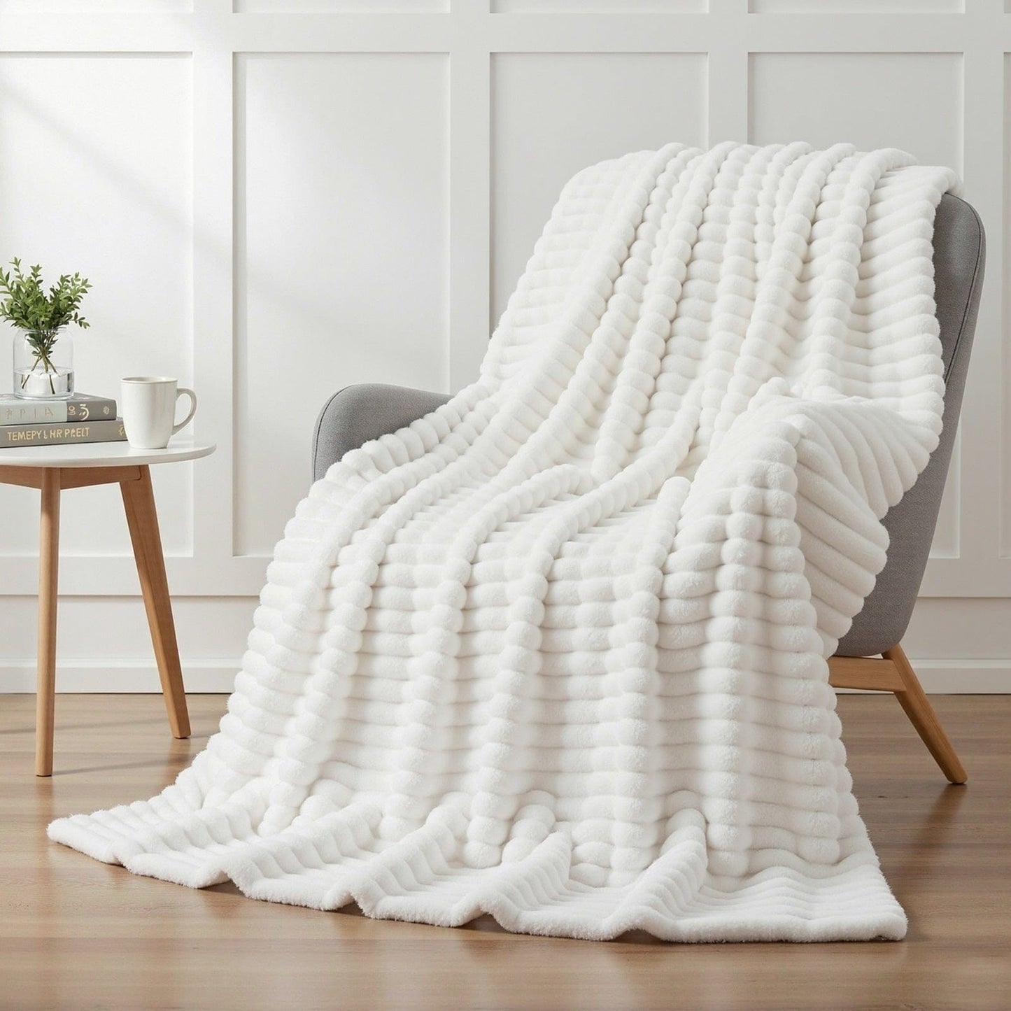 Giselle Home & Garden > Bedding > Blankets & Throws Giselle 152x203cm Throw Blanket Queen Fleece Lightweight Cozy Sofa Couch Bed Throw