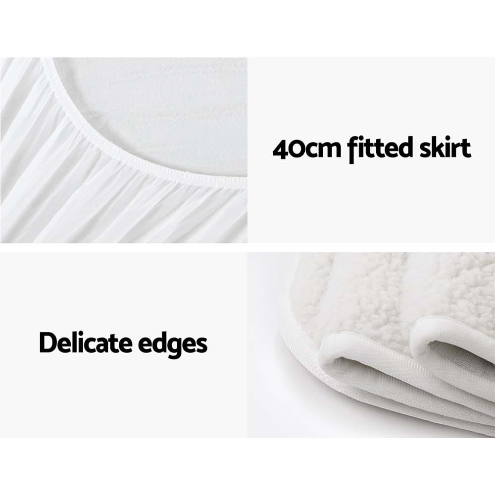 Giselle Home & Garden > Bedding > Blankets & Throws Giselle Bedding Double Size Electric Blanket Fleece