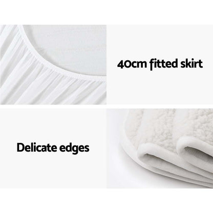 Giselle Home & Garden > Bedding > Blankets & Throws Giselle Bedding Double Size Electric Blanket Fleece