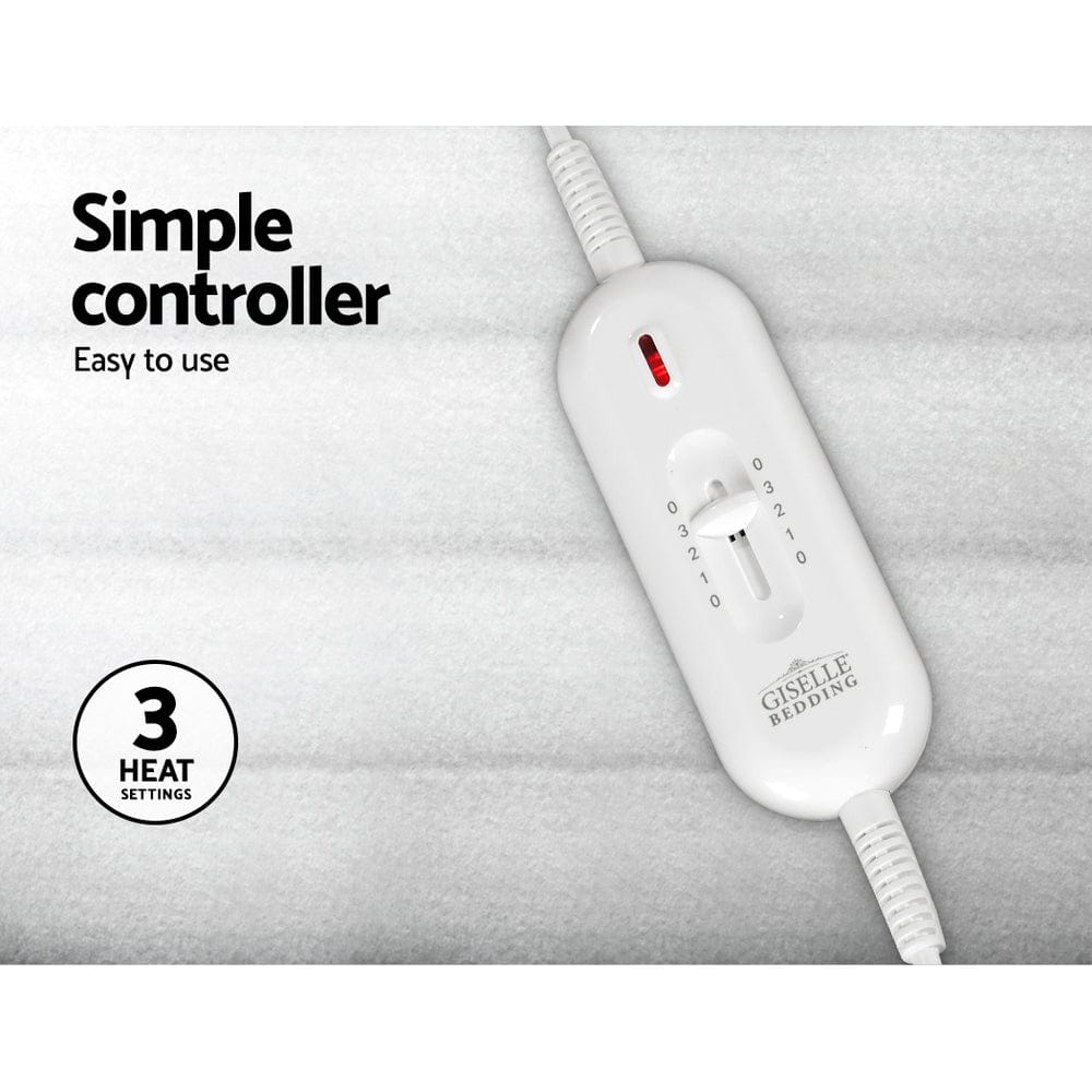 Giselle Home & Garden > Bedding > Blankets & Throws Giselle Bedding Double Size Electric Blanket Polyester