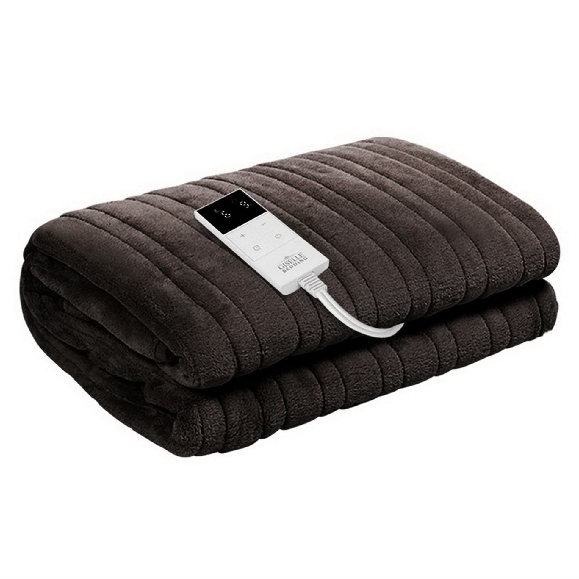 Giselle Home & Garden > Bedding > Blankets & Throws Giselle Bedding Electric Throw Blanket - Chocolate