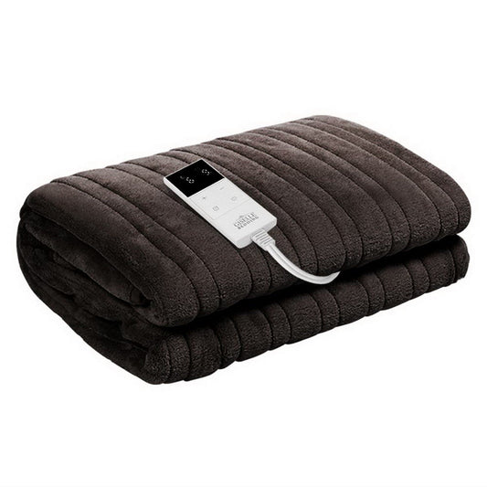 Giselle Home & Garden > Bedding > Blankets & Throws Giselle Bedding Electric Throw Blanket - Chocolate