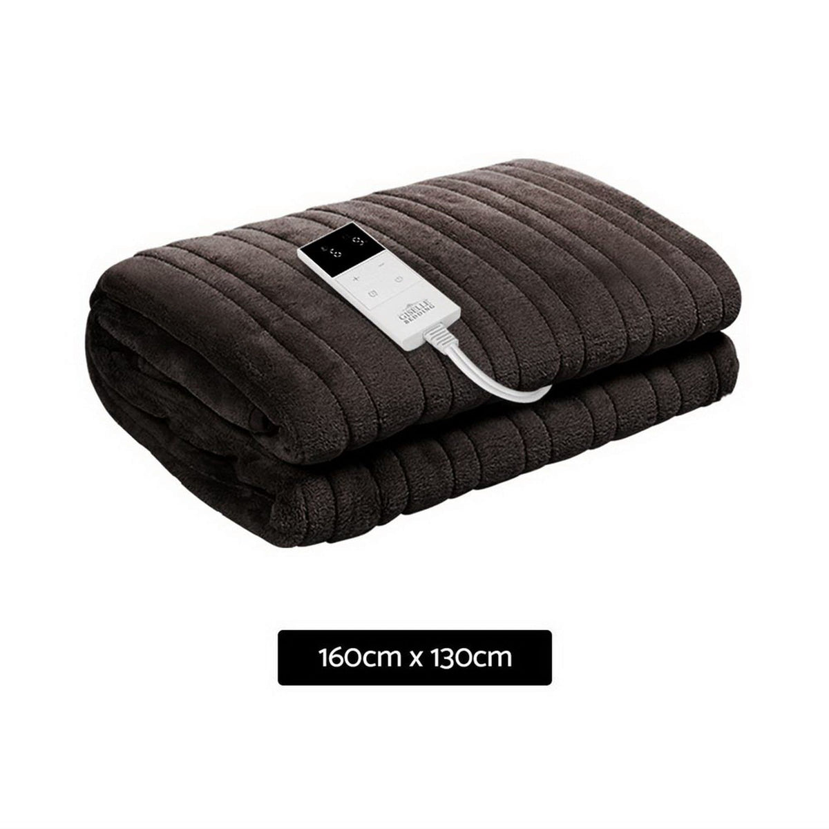 Giselle Home & Garden > Bedding > Blankets & Throws Giselle Bedding Electric Throw Blanket - Chocolate