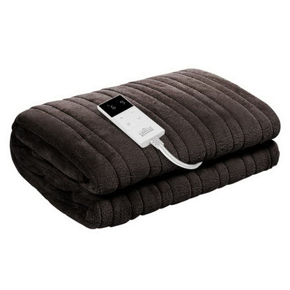 Giselle Home & Garden > Bedding > Blankets & Throws Giselle Bedding Electric Throw Blanket - Chocolate